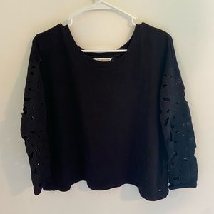 American eagle slit back sweater xs